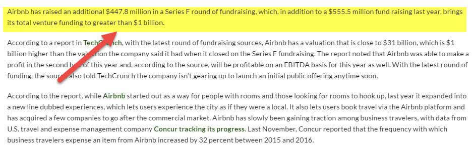 Airbnb Growth Capital