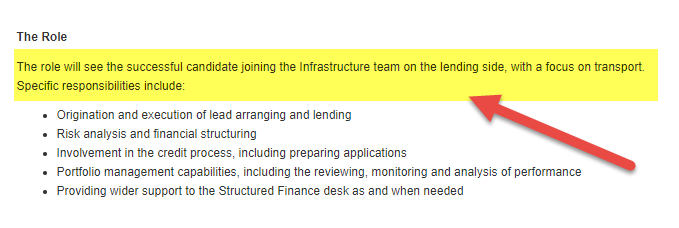 how to get into project finance - Lending