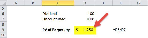 excel example