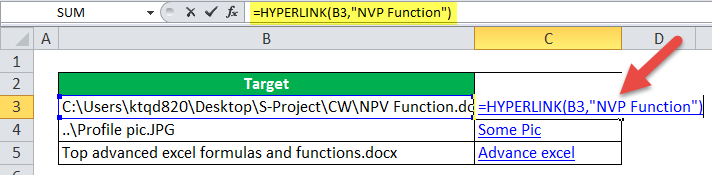 Hyperlink EXAMPLE 1-5
