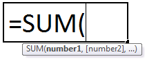 SUM Formula