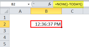 TODAY function Example 3-3