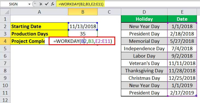 WORKDAY Example 2-2