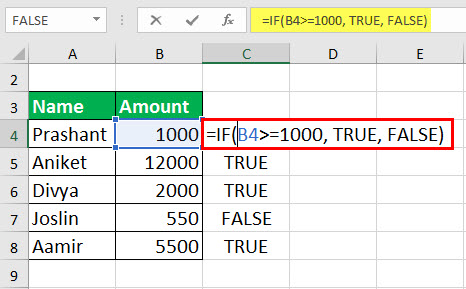 FALSE Example 4-1
