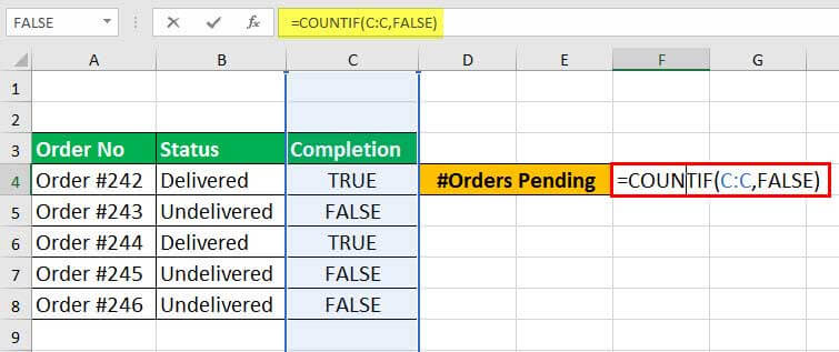 FALSE Example 5-3