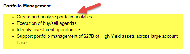 Portfolio Management