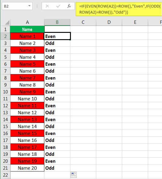 ROW Function 16