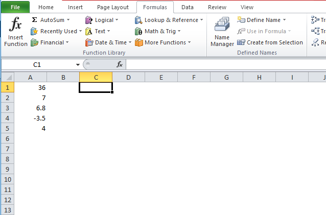 SMALL Function Example
