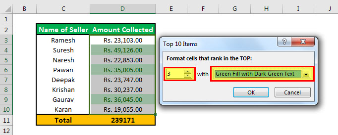 Data Formatting (Format Cells)