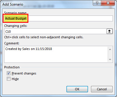 Scenario Manager - Step 4-1