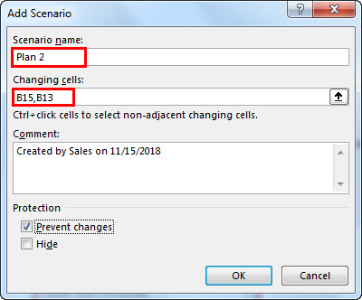Scenario Manager - Step 4-5