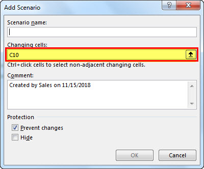 Scenario Manager - Step 4