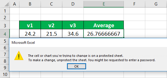 lock formula (password) 1