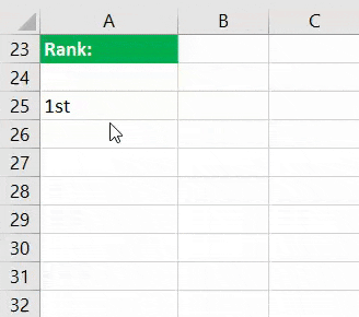 Example (Rank)