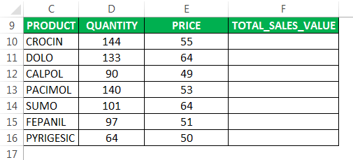 Cell Reference Example 1