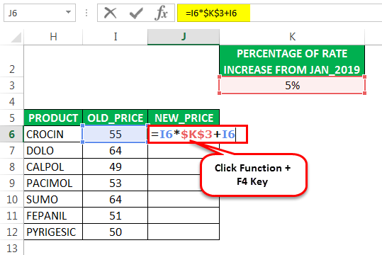 Cell Reference Example 2-2
