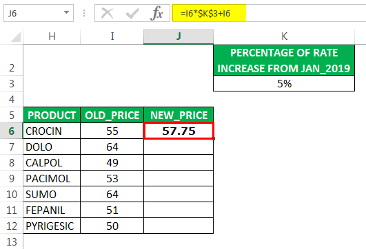 Cell Reference Example 2-3