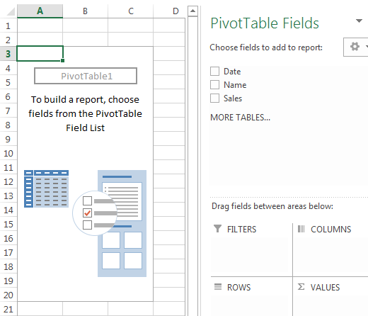 Conditional Formatting Pivot Tables Example 1-3