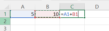 How To Create Reference In Excel - Step 1