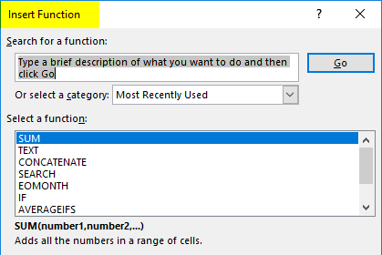 Insert Function Example 1-3