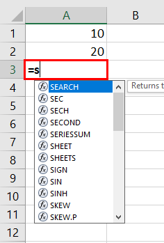 Insert Function Example 1