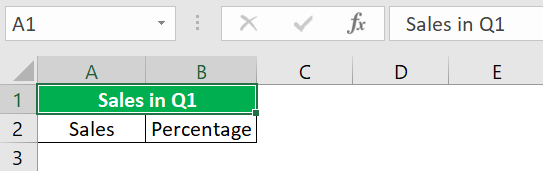 Merge and Centre in Excel - FAQ 1 - 2