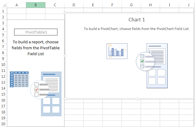 Pivot Chart Example 1-5