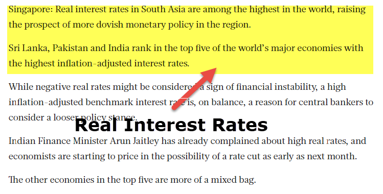 Real Interest Rate 1