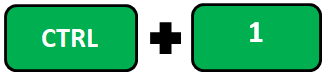 Shortcut Key to Custom number 1