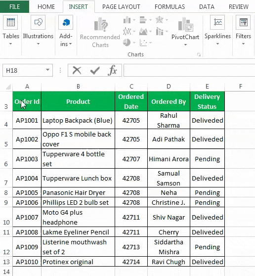 Conditional Formatting Another cell Example 1-3