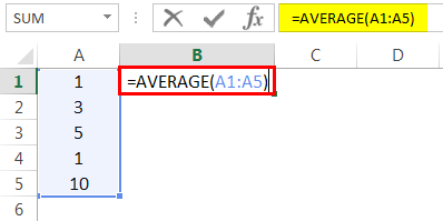 Basic Average Example 5