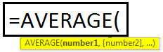 Basic Average Formula