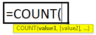 Basic Count Formula