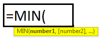 Basic Min Formula