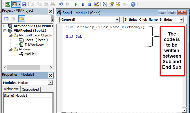 Developer Tab Example 2-2