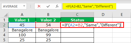IF with Equal Sign 1