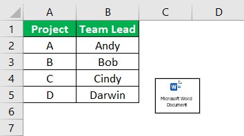 Insert and Embed Object Intro - Output