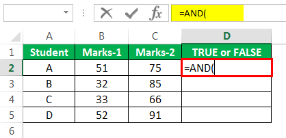 Logical AND Example 1-1