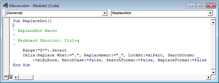 Macro Example 1-17