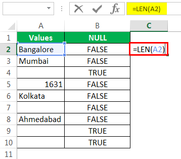NULL Example 1-6