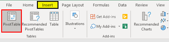 Pivot table Filter examplee 1.2