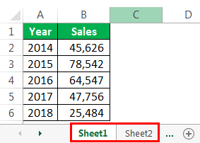 Reference to Another sheet Example 2
