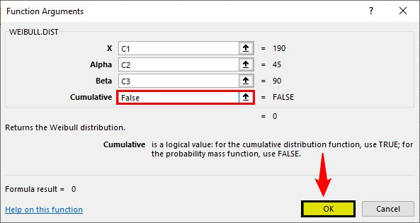 Weibull Distribution Example 2-7
