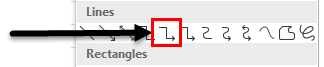 step 5 - Elbow Arrow connector