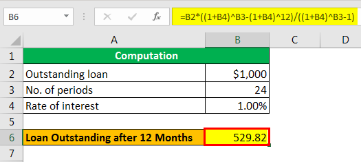 mortgage formula example 2.2