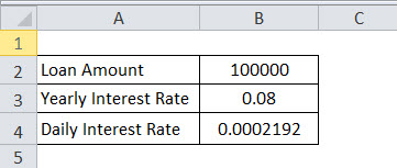 Accrued interest formula eg 2