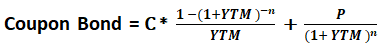 Coupon Bond Formula2