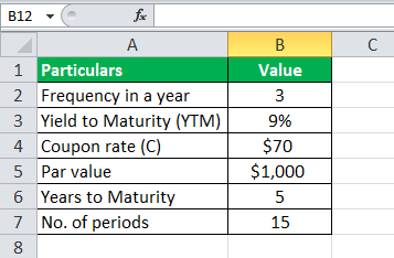 Coupon Bond eg 1