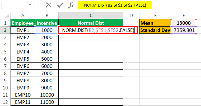 apply formula Example 2-5