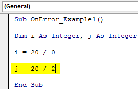 Visual Basic Application Example 1-2